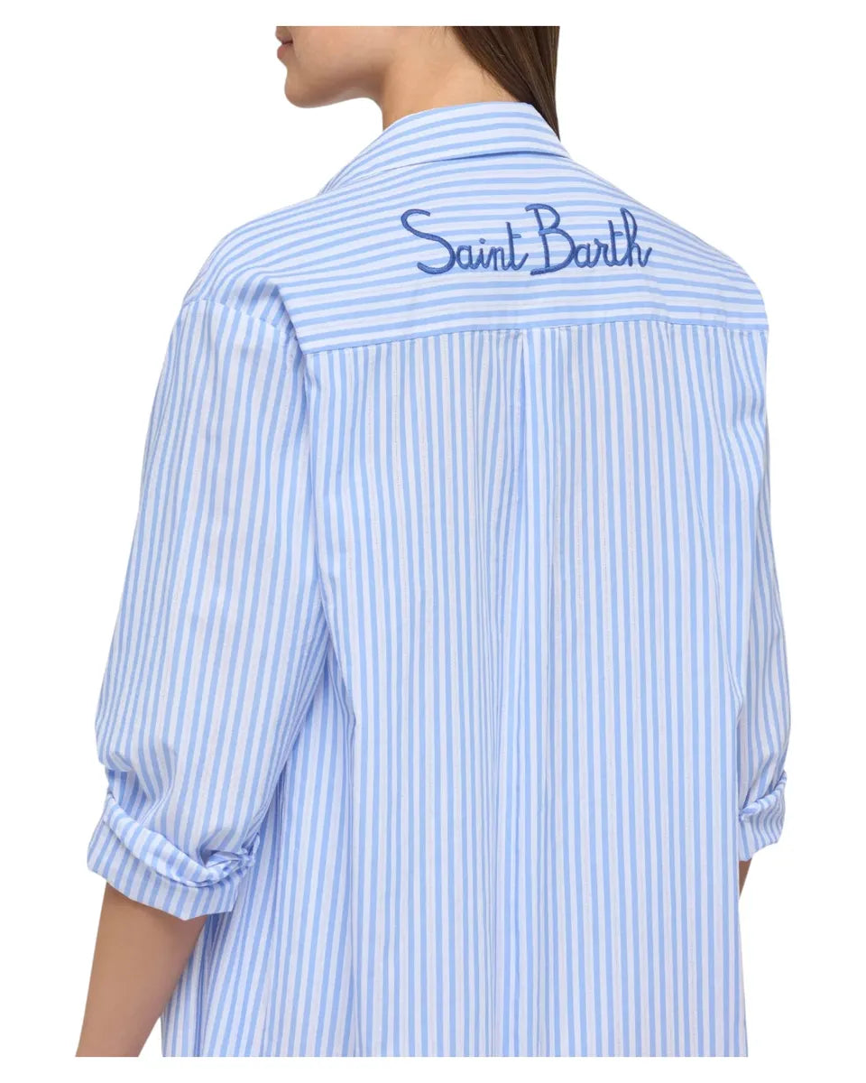 Abito Maxi Adeline in Cotone-Mc2 Saint Barth-Camicie-Vittorio Citro Boutique