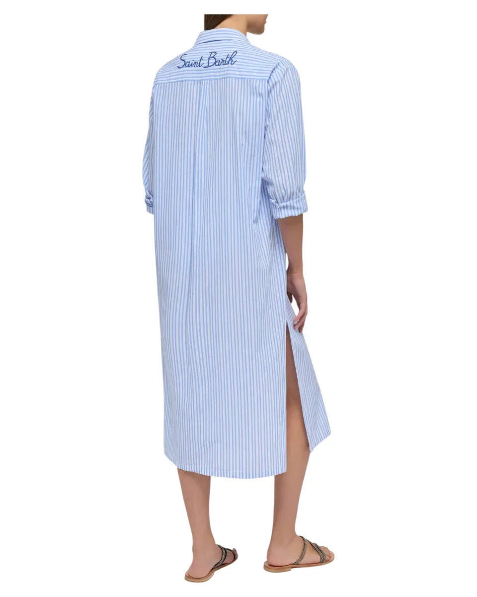 Abito Maxi Adeline in Cotone-Mc2 Saint Barth-Camicie-Vittorio Citro Boutique