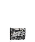 Pochette Aline effetto lana con stampa zebrata – passante da polso-Mc2 Saint Barth-Pochette-Vittorio Citro Boutique