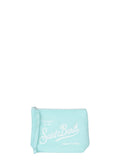 Pochette Aline in spugna verde acqua-Mc2 Saint Barth-Pochette-Vittorio Citro Boutique