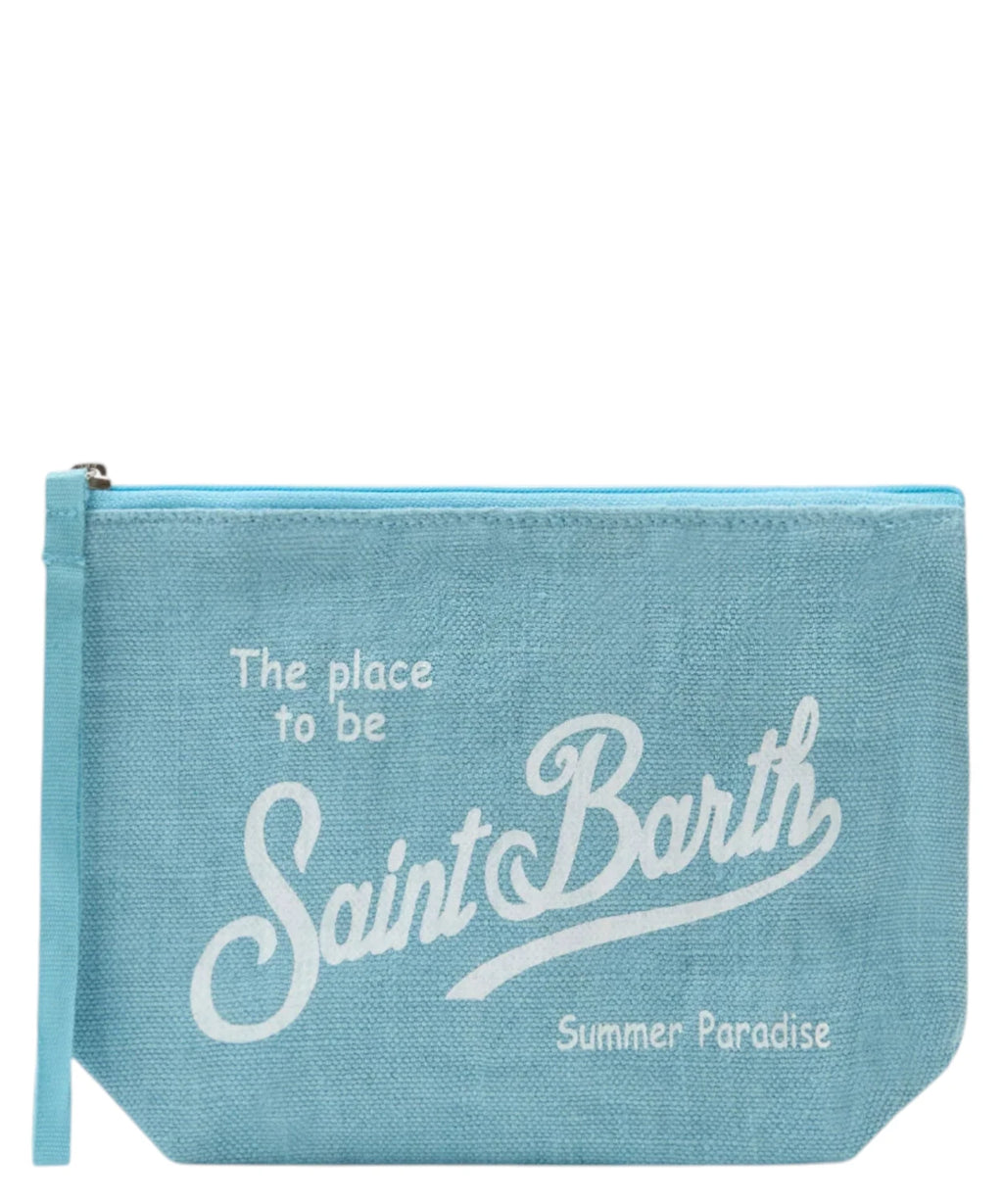 Pochette MC2 Saint Barth Aline en lin