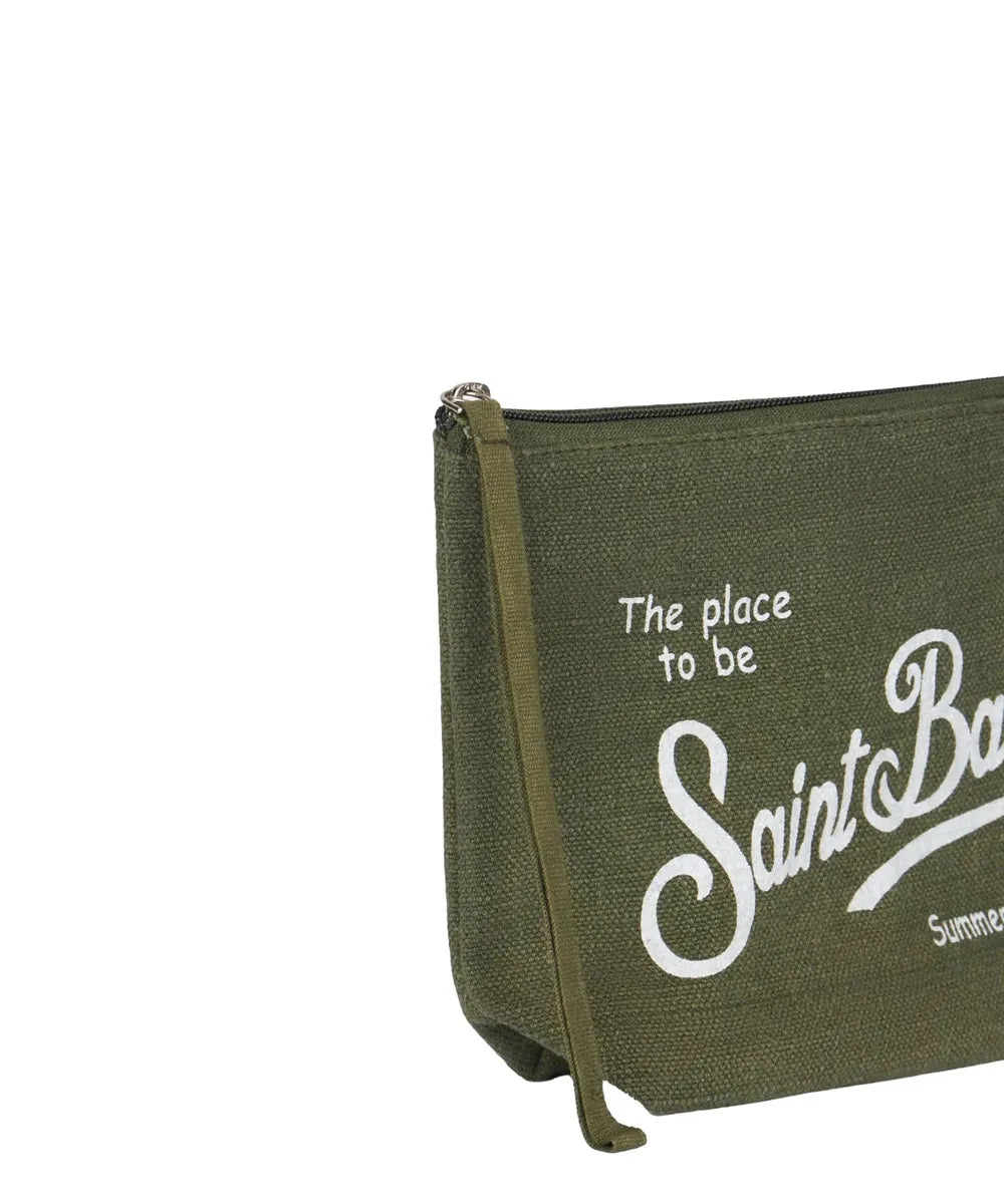 Pochette in lino Aline-Pochette-Mc2 Saint Barth-Vittorio Citro Boutique