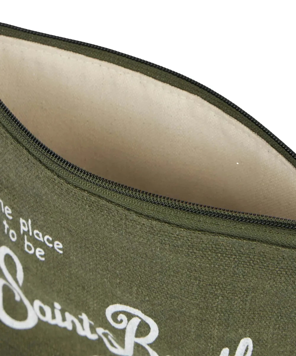 Pochette in lino Aline-Pochette-Mc2 Saint Barth-Vittorio Citro Boutique