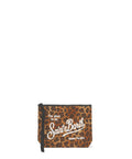 Pochette Aline in Lurex con Stampa Animalier-Mc2 Saint Barth-Pochette-Vittorio Citro Boutique