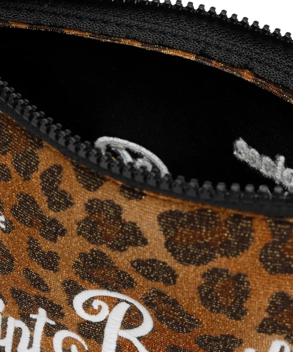 Pochette Aline in Lurex con Stampa Animalier-Mc2 Saint Barth-Pochette-Vittorio Citro Boutique