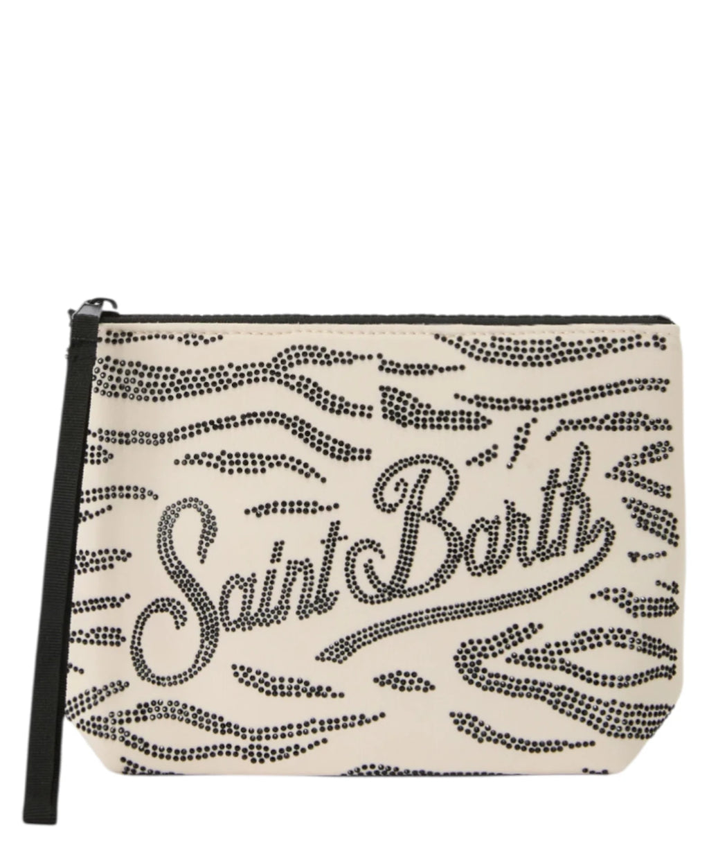 Pochette Aline MC2 Saint Barth en Scuba Zebrata