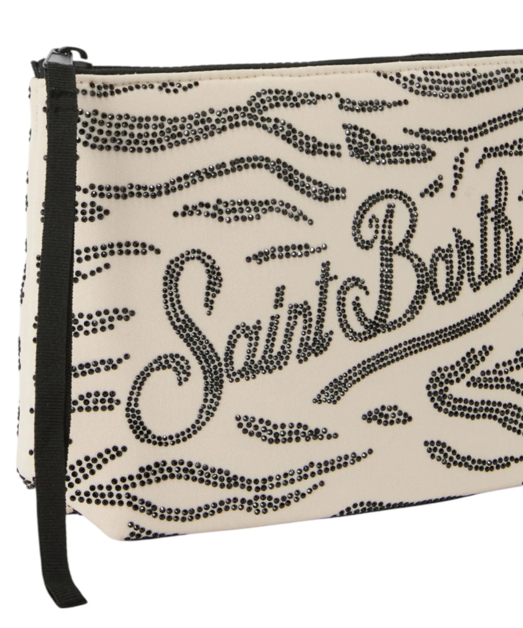 Pochette Aline MC2 Saint Barth en Scuba Zebrata