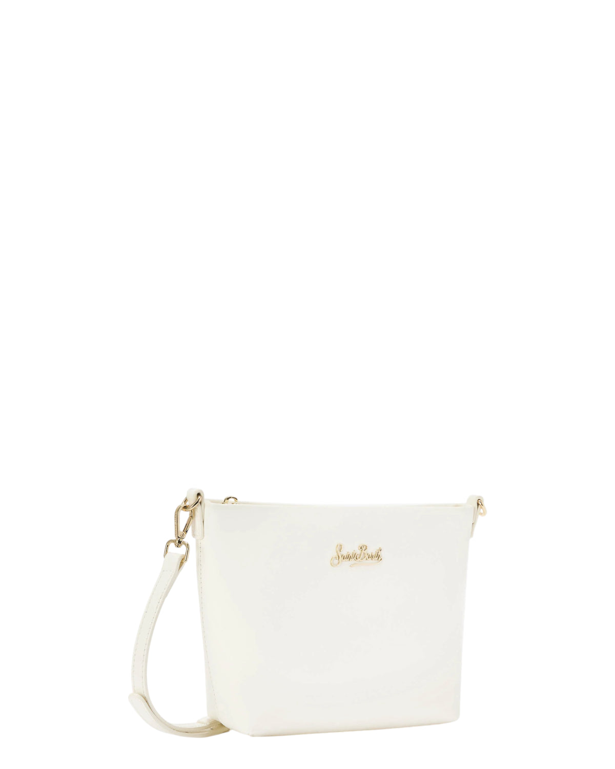 Borsa a Spalla MC2 Saint Barth Aline in Pelle Bianca