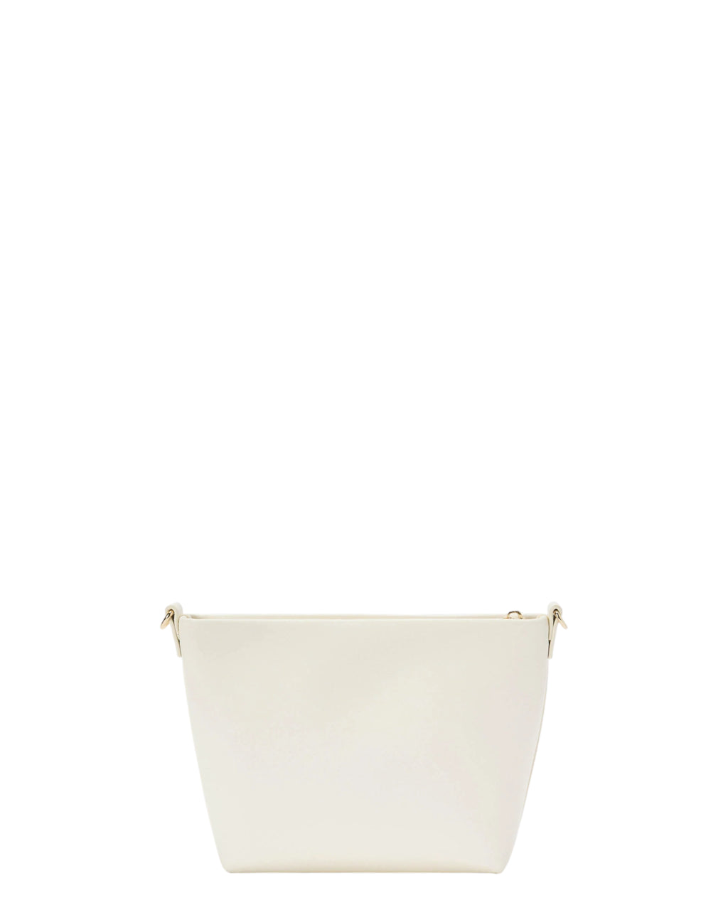 Sac à épaule MC2 Saint Barth Aline en cuir blanc