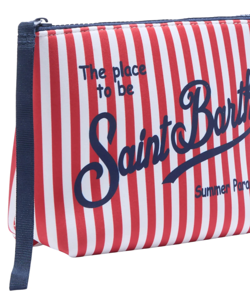 Pochette Aline MC2 Saint Barth en néoprène avec logo