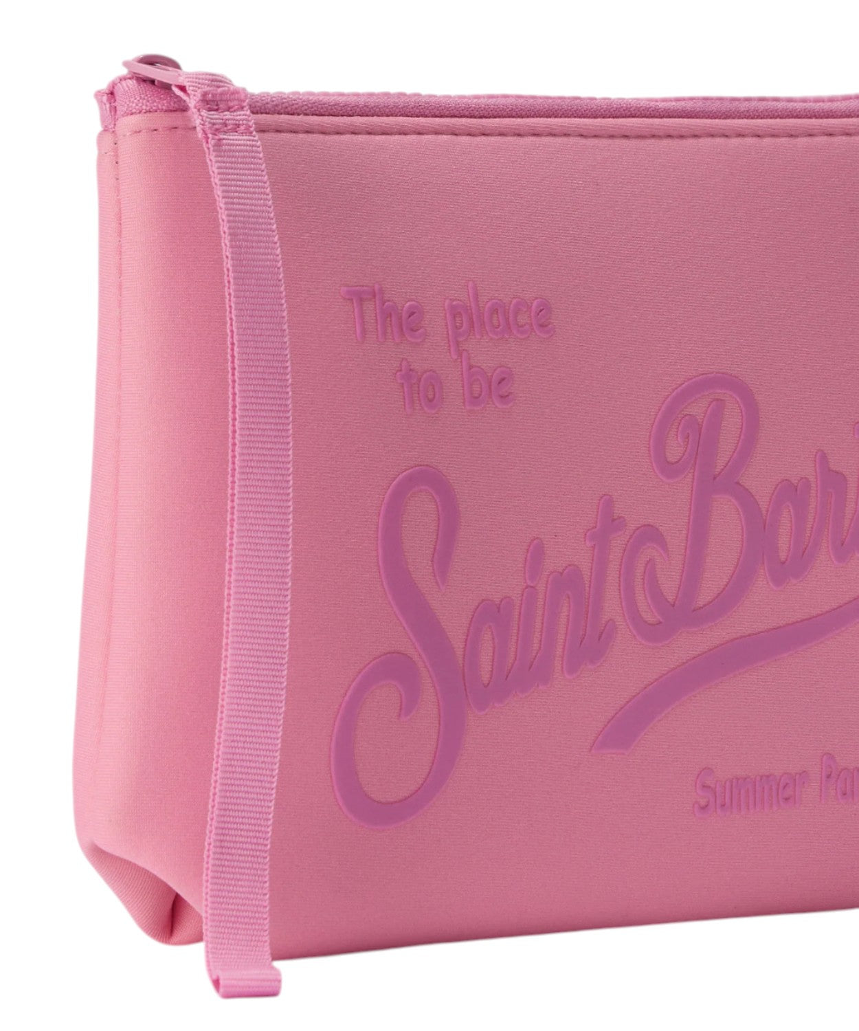 Pochette Aline MC2 Saint Barth en néoprène avec logo