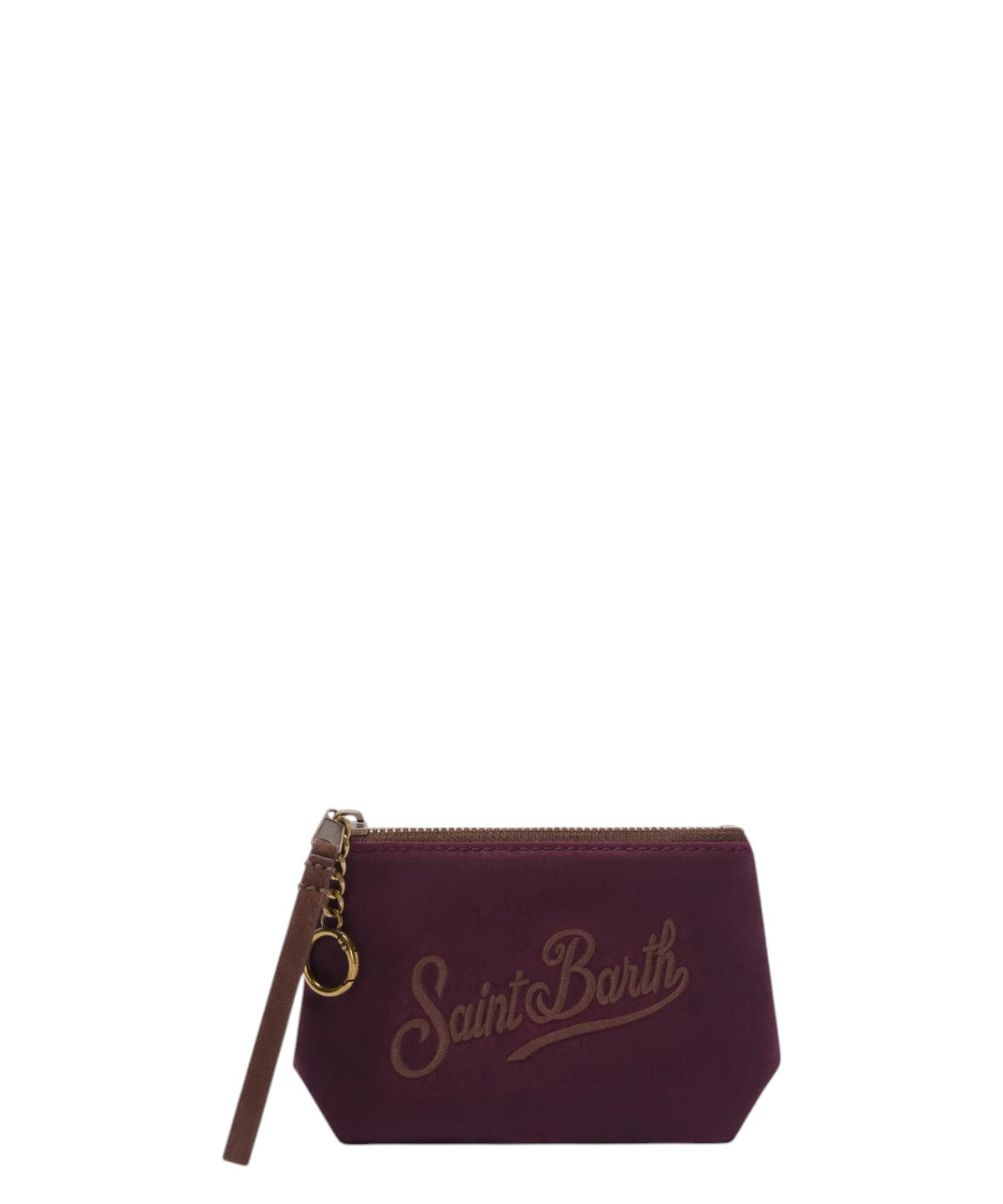 Mc2 Saint Barth Pochette Aline Mini in Cotone Cerato con logo