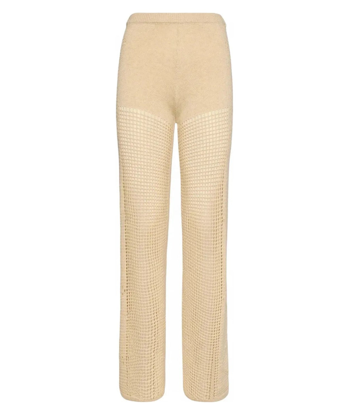 Pantaloni Flare Alva in Maglia Crochet-Mc2 Saint Barth-Pantaloni-Vittorio Citro Boutique