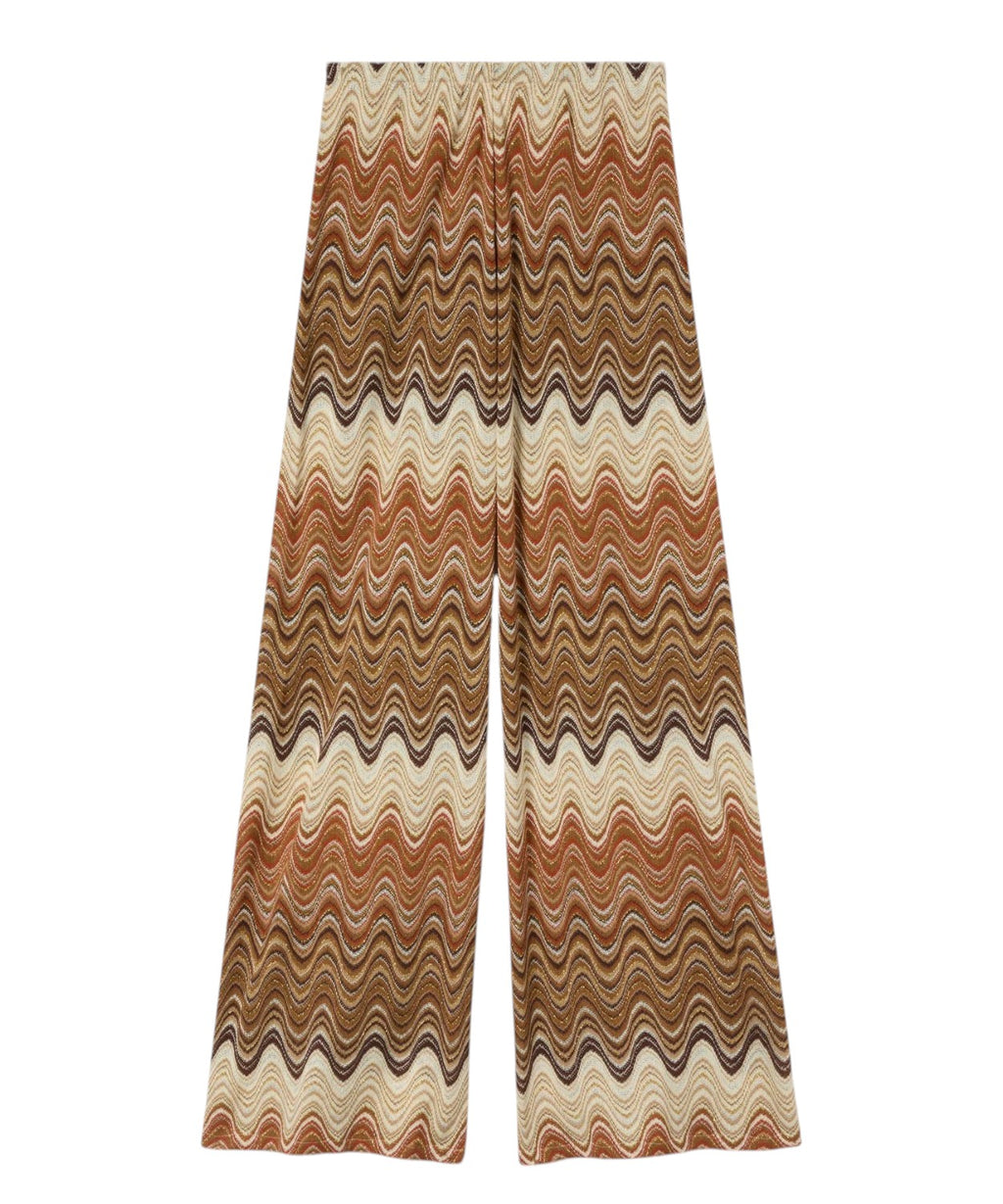 Pantalon long Amalia en maille raschel