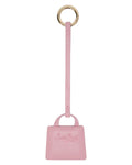 Porte-clés en cuir rose de MC2 Saint Barth