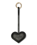 Bag Charm a cuore in pelle con logo-Mc2 Saint Barth-Portachiavi-Vittorio Citro Boutique