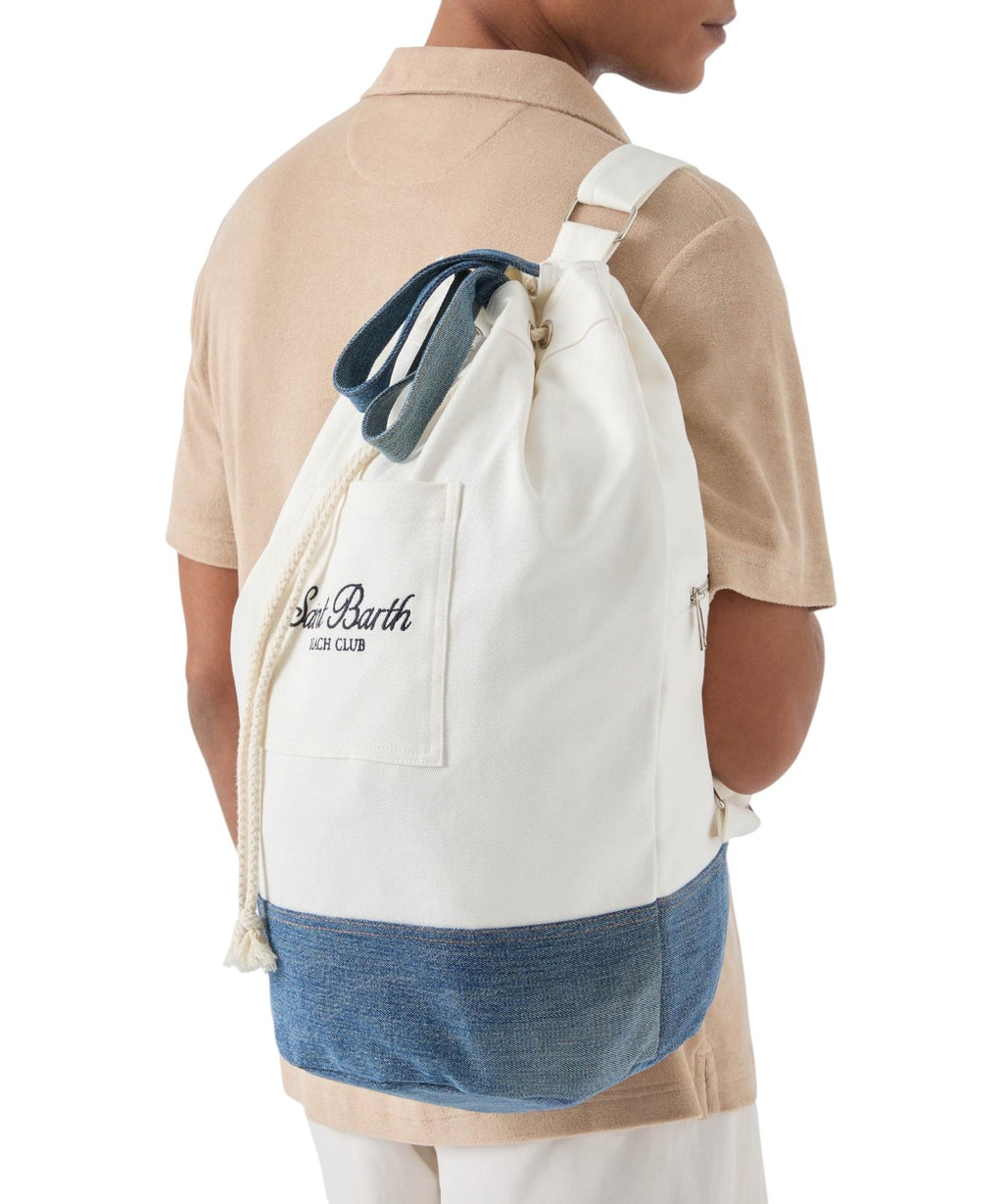 Sac à dos de plage avec cordon MC2 Saint Barth