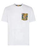 T-Shirt Uomo Blanche con Tasca dei Simpson: ©Edizione Speciale I Simpson-Mc2 Saint Barth-T-shirt-Vittorio Citro Boutique