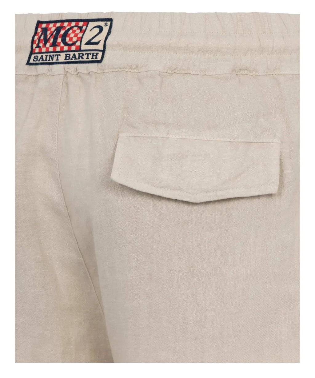 Pantaloni Uomo in Lino Calais-Pantaloni-Mc2 Saint Barth-Vittorio Citro Boutique