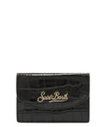 Porte-cartes MC2 Saint Barth en cuir effet croco