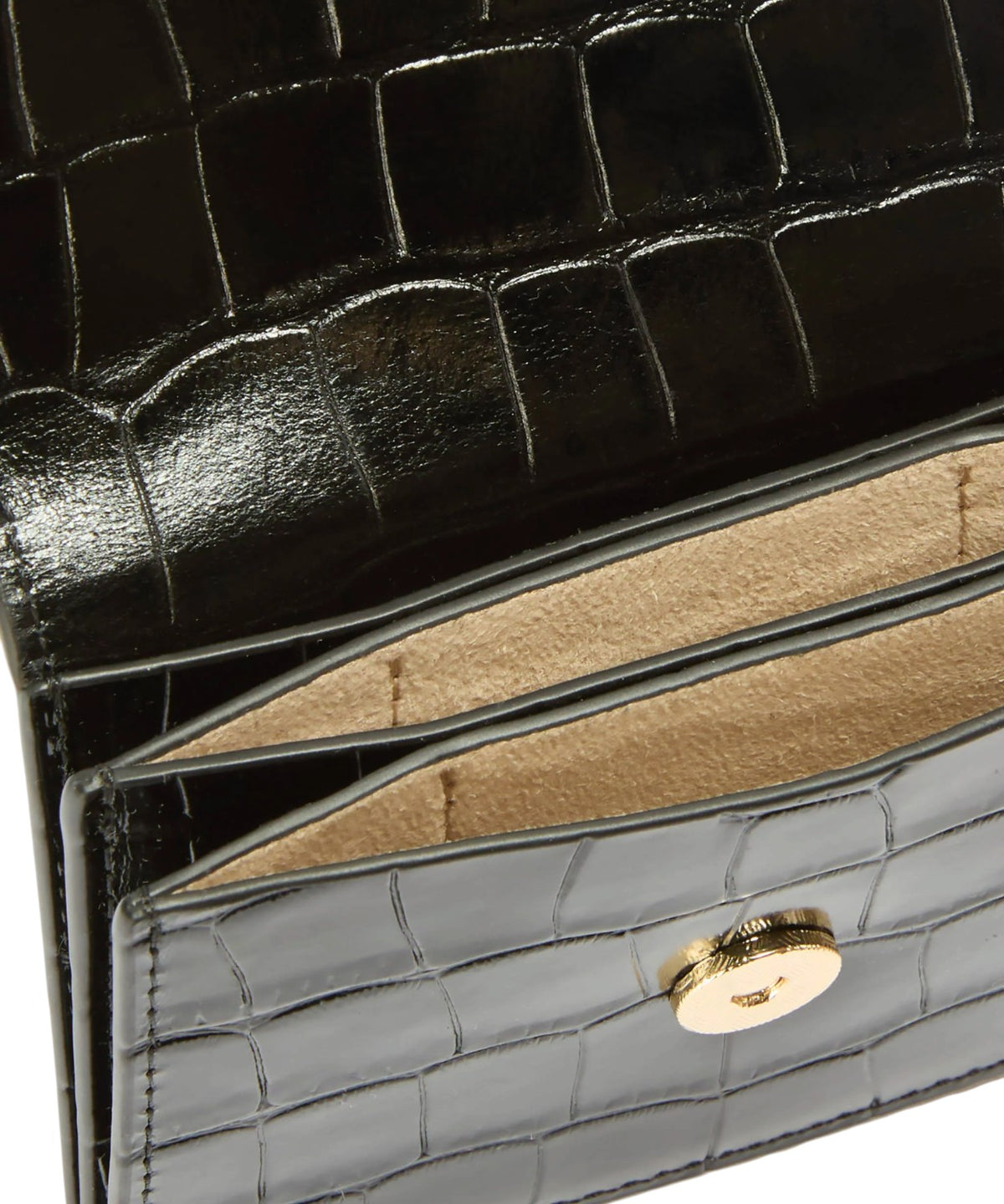 Porte-cartes MC2 Saint Barth en cuir effet croco