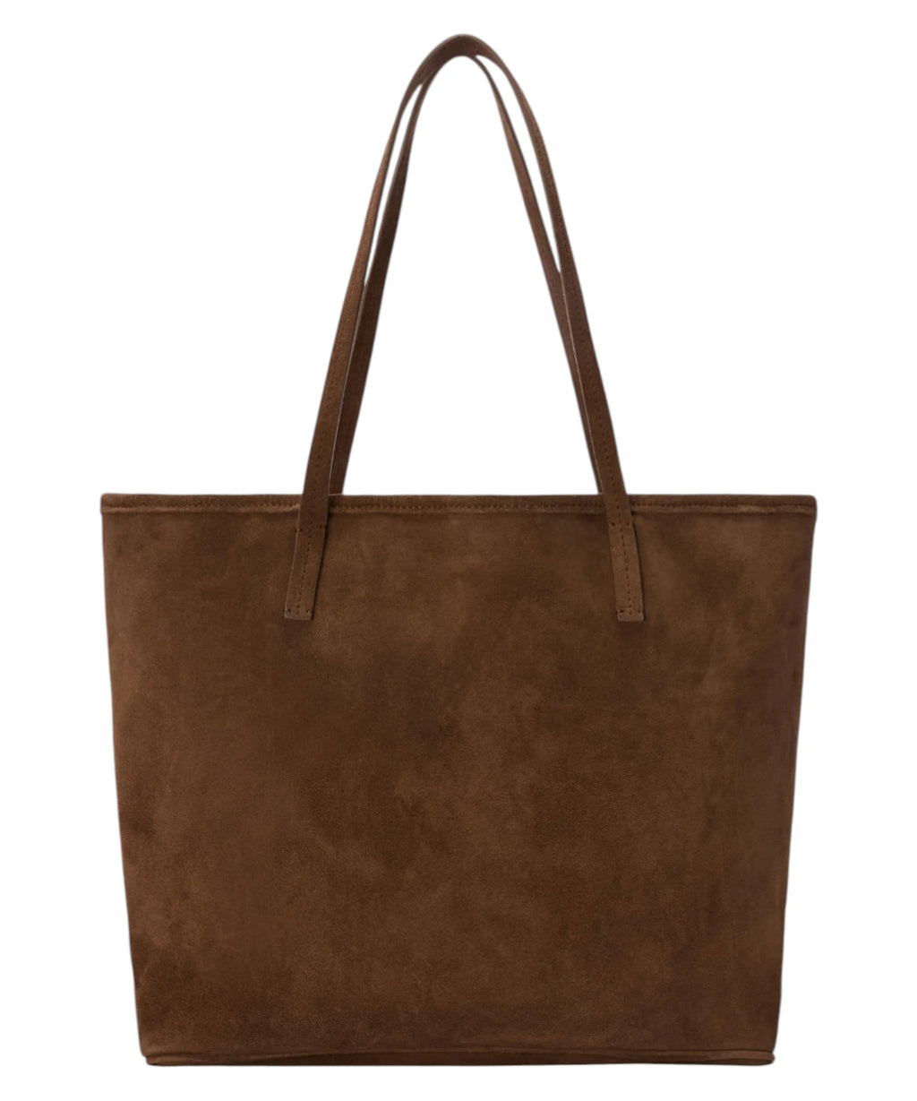 MC2 Saint Barth Sac City Regular en daim avec pochette amovible