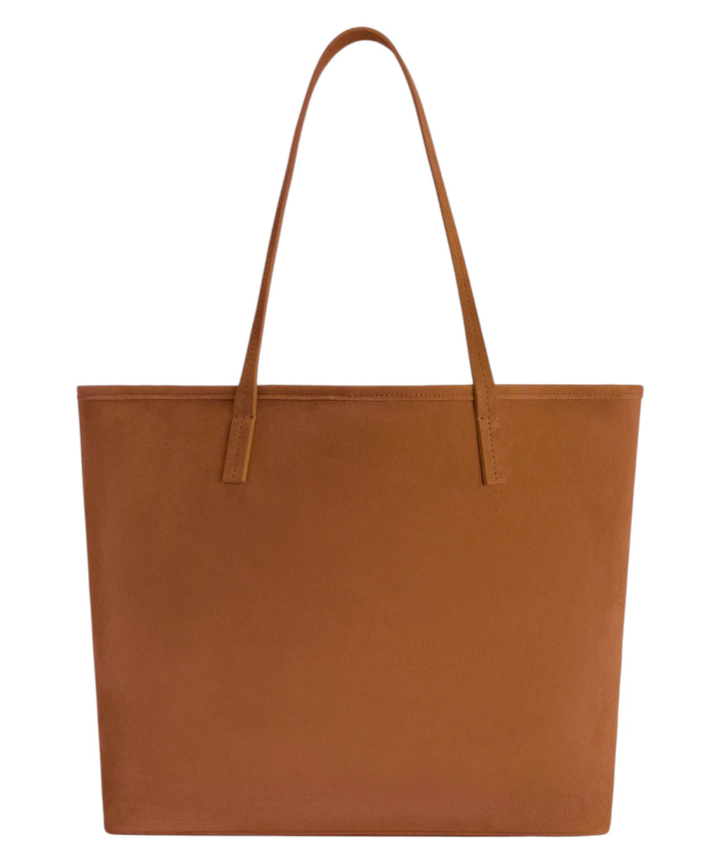 Sac City Regular en daim MC2 Saint Barth avec pochette amovible