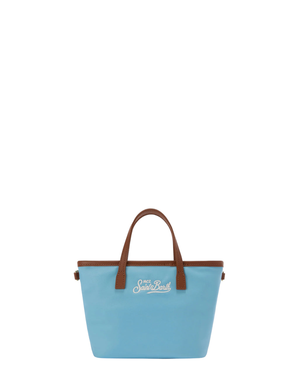 Sac City Mini MC2 Saint Barth Azzurra en nylon