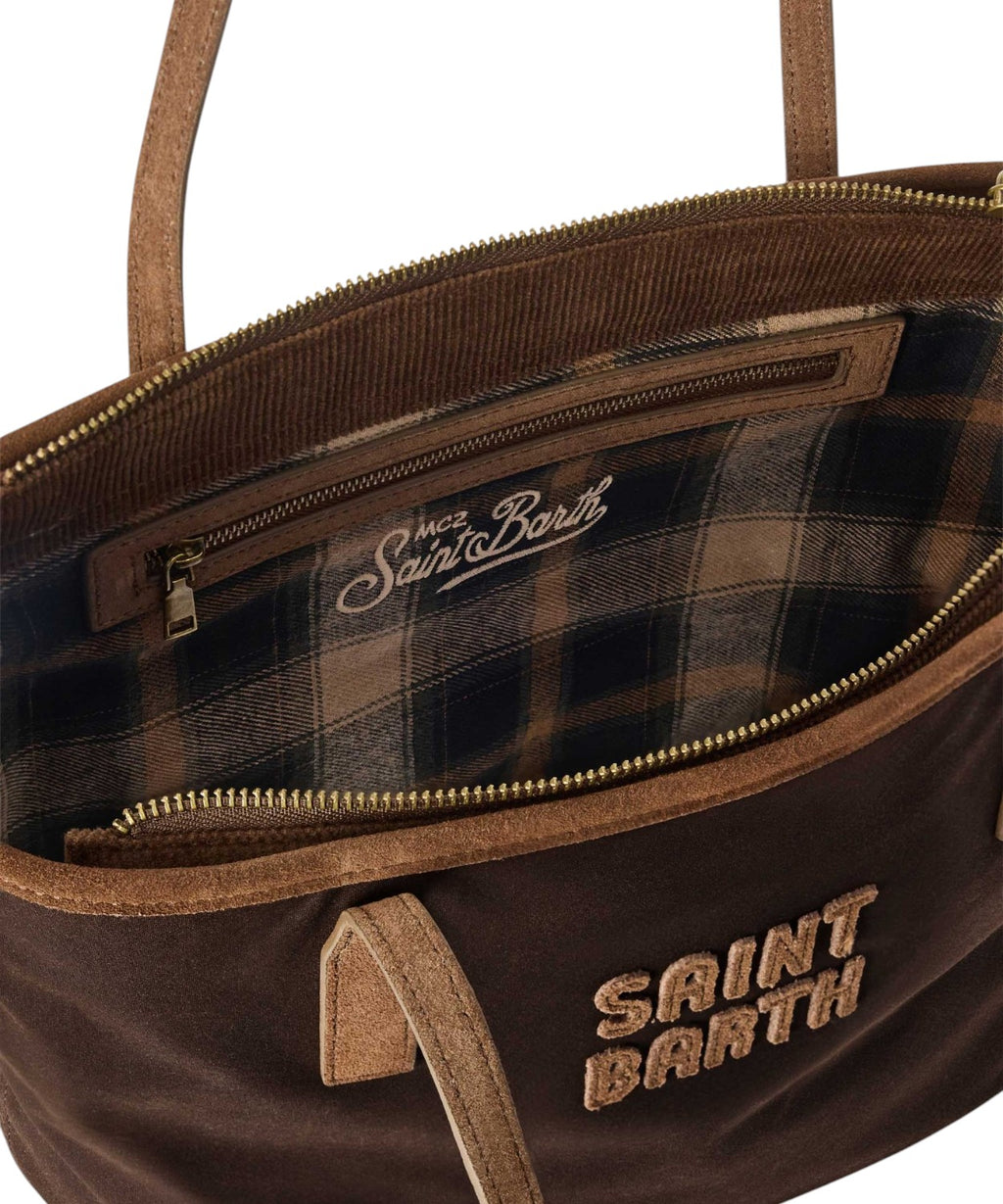 Sac City MID en cuir ciré