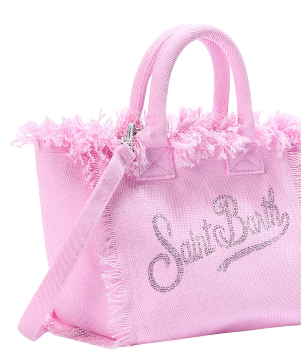 Sac Colette MC2 Saint Barth en toile avec logo strass