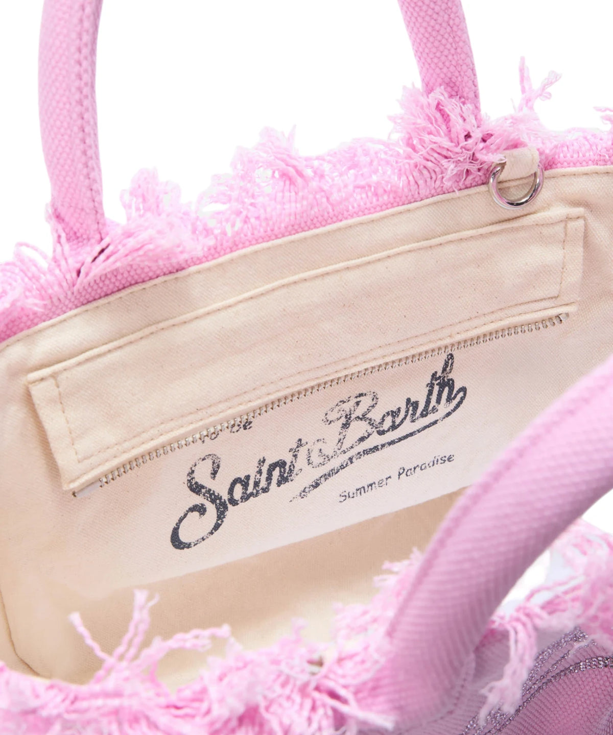 Sac Colette MC2 Saint Barth en toile avec logo strass