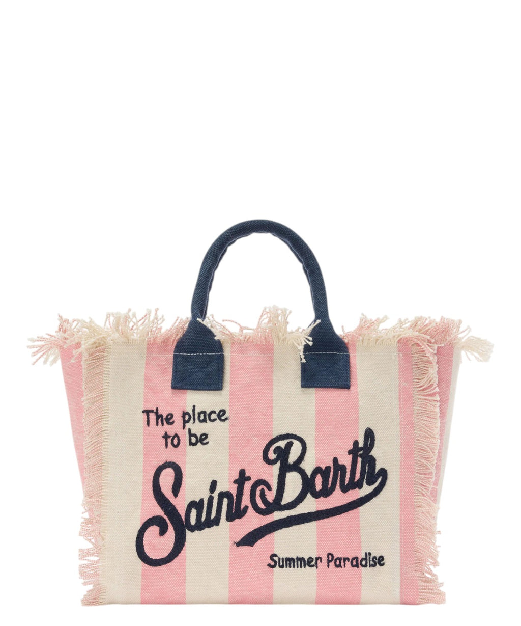 Sac Colette Stripes MC2 Saint Barth en toile