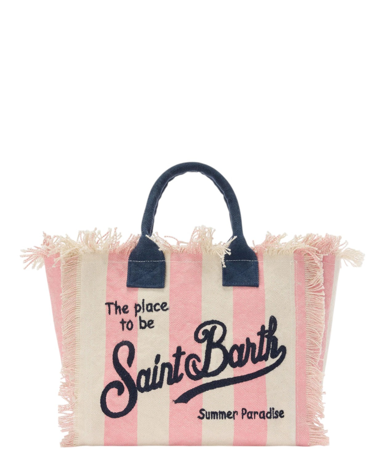Sac Colette Stripes MC2 Saint Barth en toile
