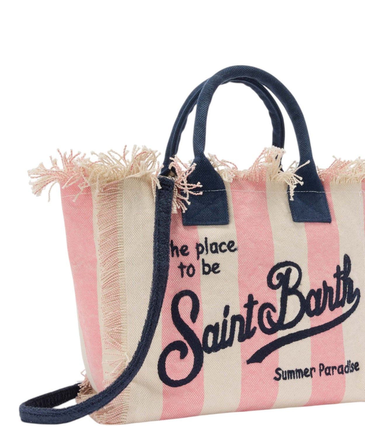 Sac Colette Stripes MC2 Saint Barth en toile