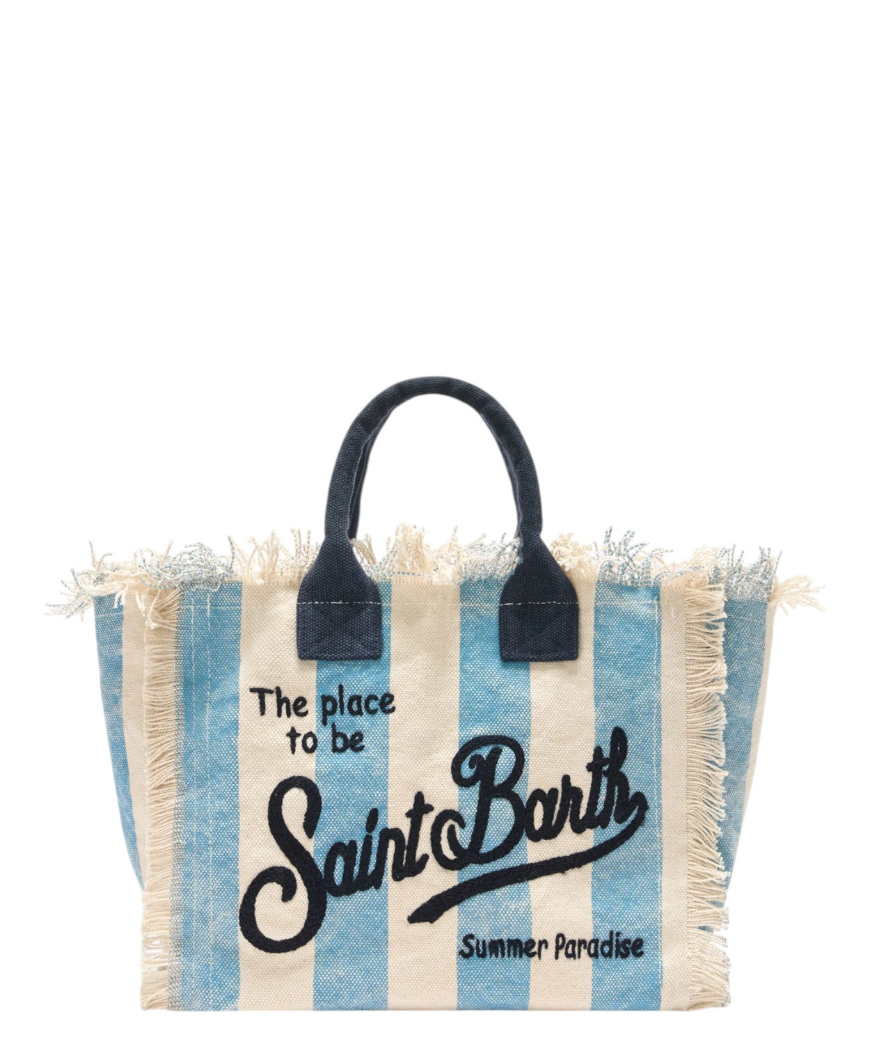 Sac Colette Stripes MC2 Saint Barth en toile