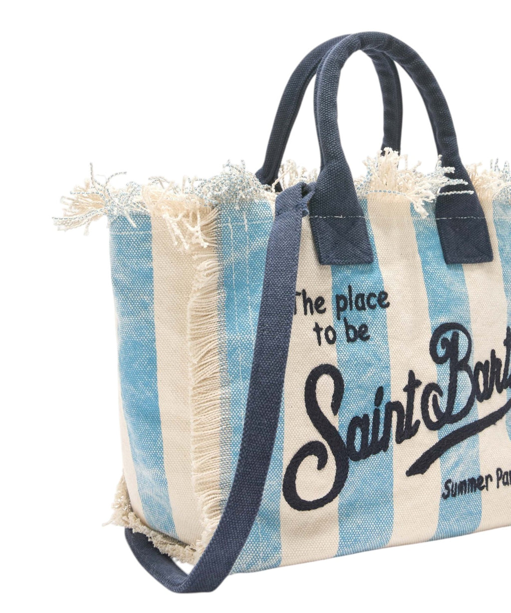 Sac Colette Stripes MC2 Saint Barth en toile