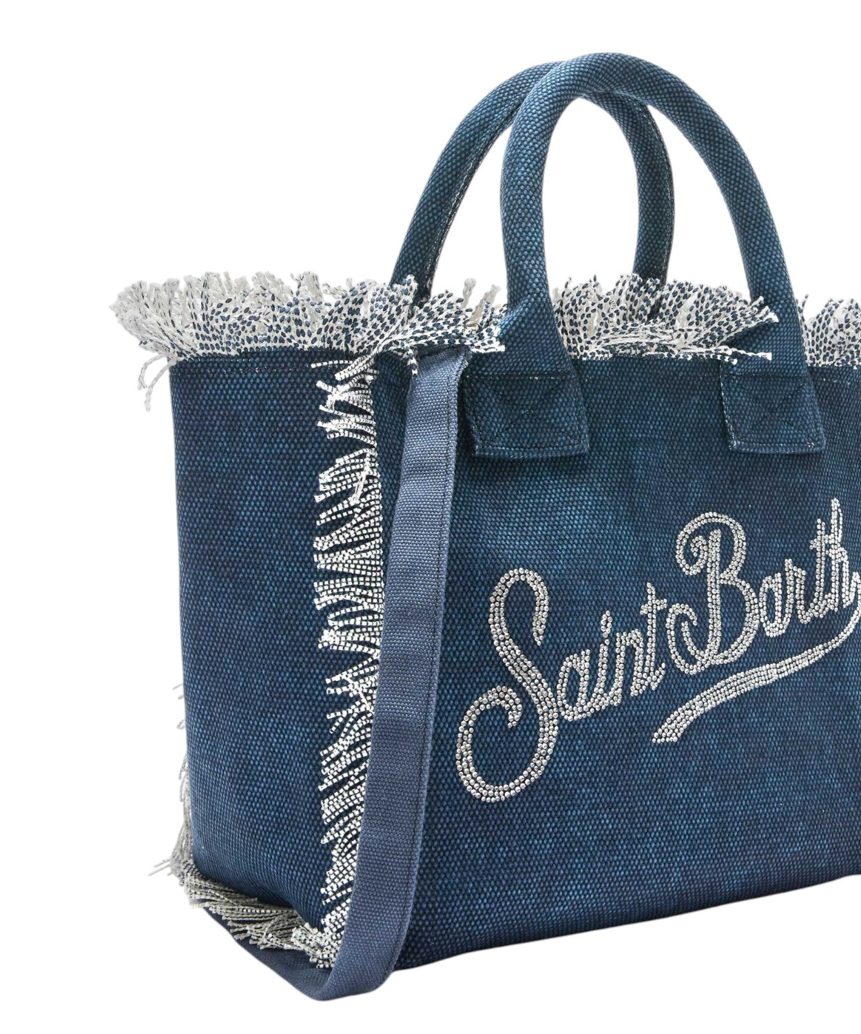 Sac Colette MC2 Saint Barth en toile avec logo strass