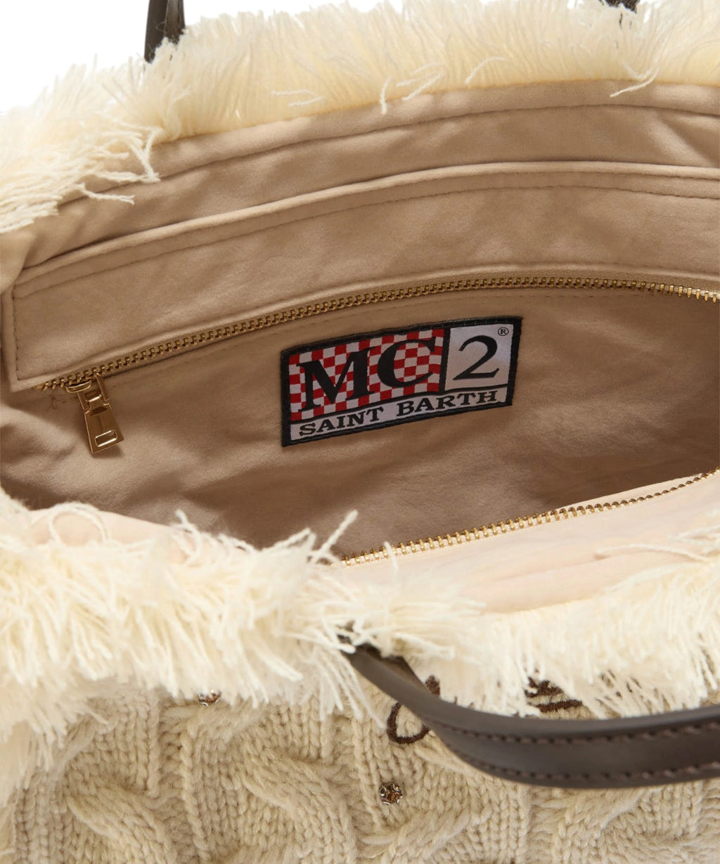 Borsa Colette Wool Braid con Strass e Tracolla