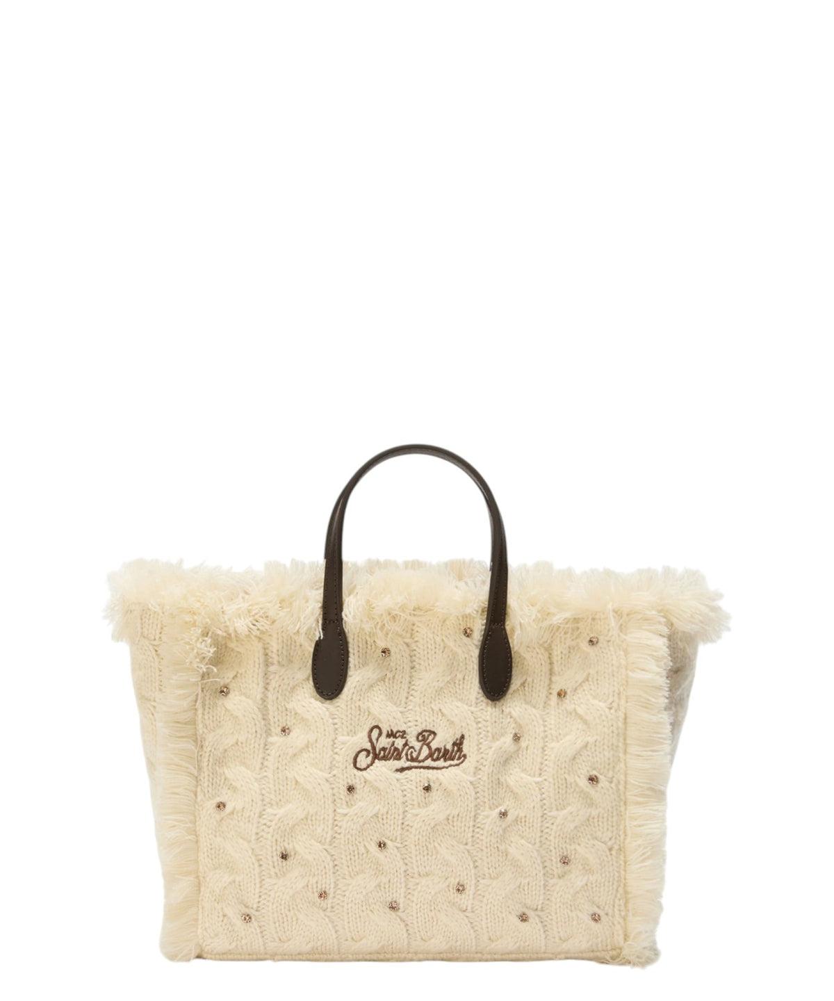 Borsa Colette Wool Braid con Strass e Tracolla