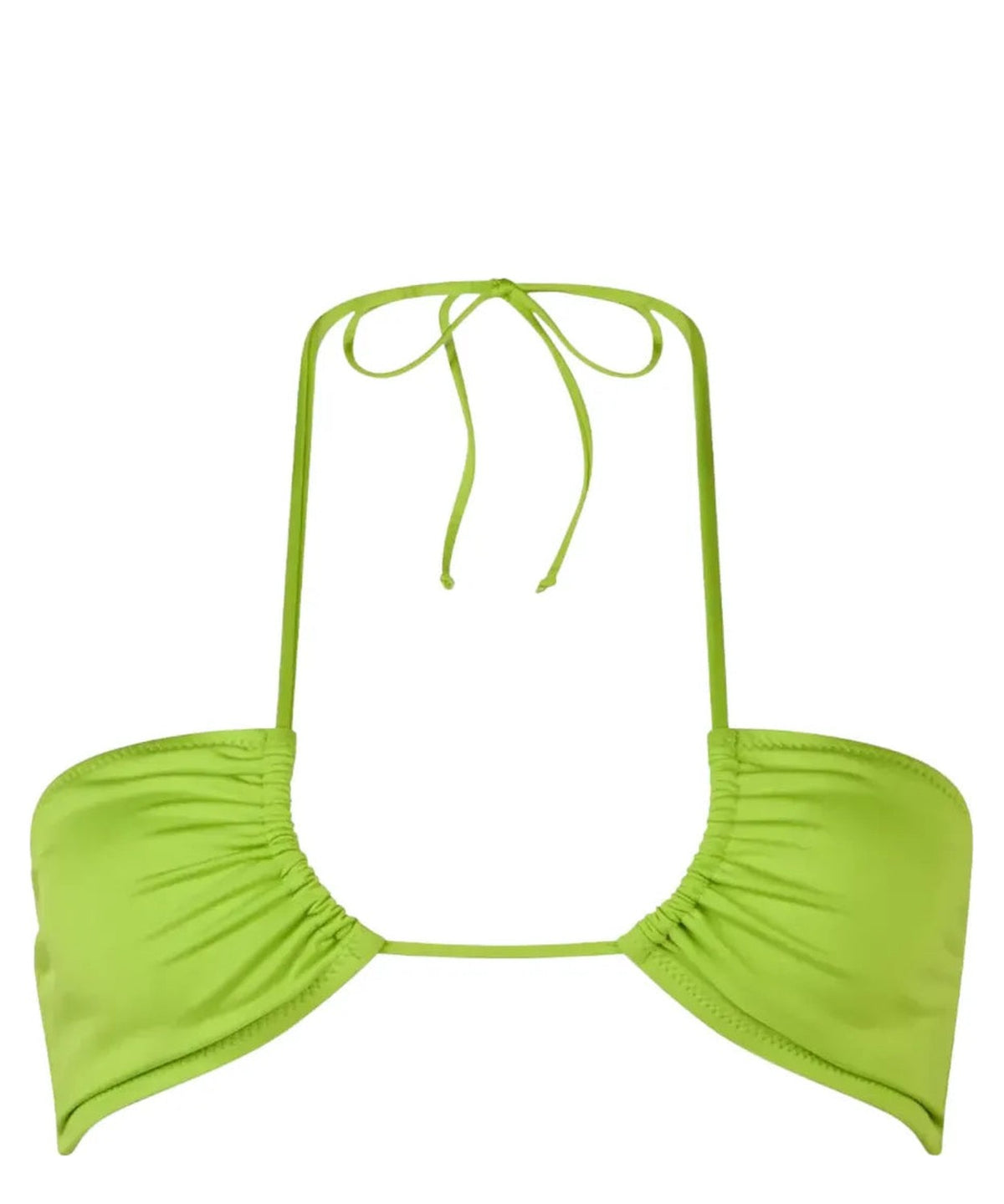 Top Mare a Fascia Dahlia Verde Lime-Mc2 Saint Barth-Costumi da bagno-Vittorio Citro Boutique