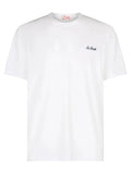 T-shirt Dover in Cotone Bianco con Ricamo St. Barth-Mc2 Saint Barth-T-shirt-Vittorio Citro Boutique