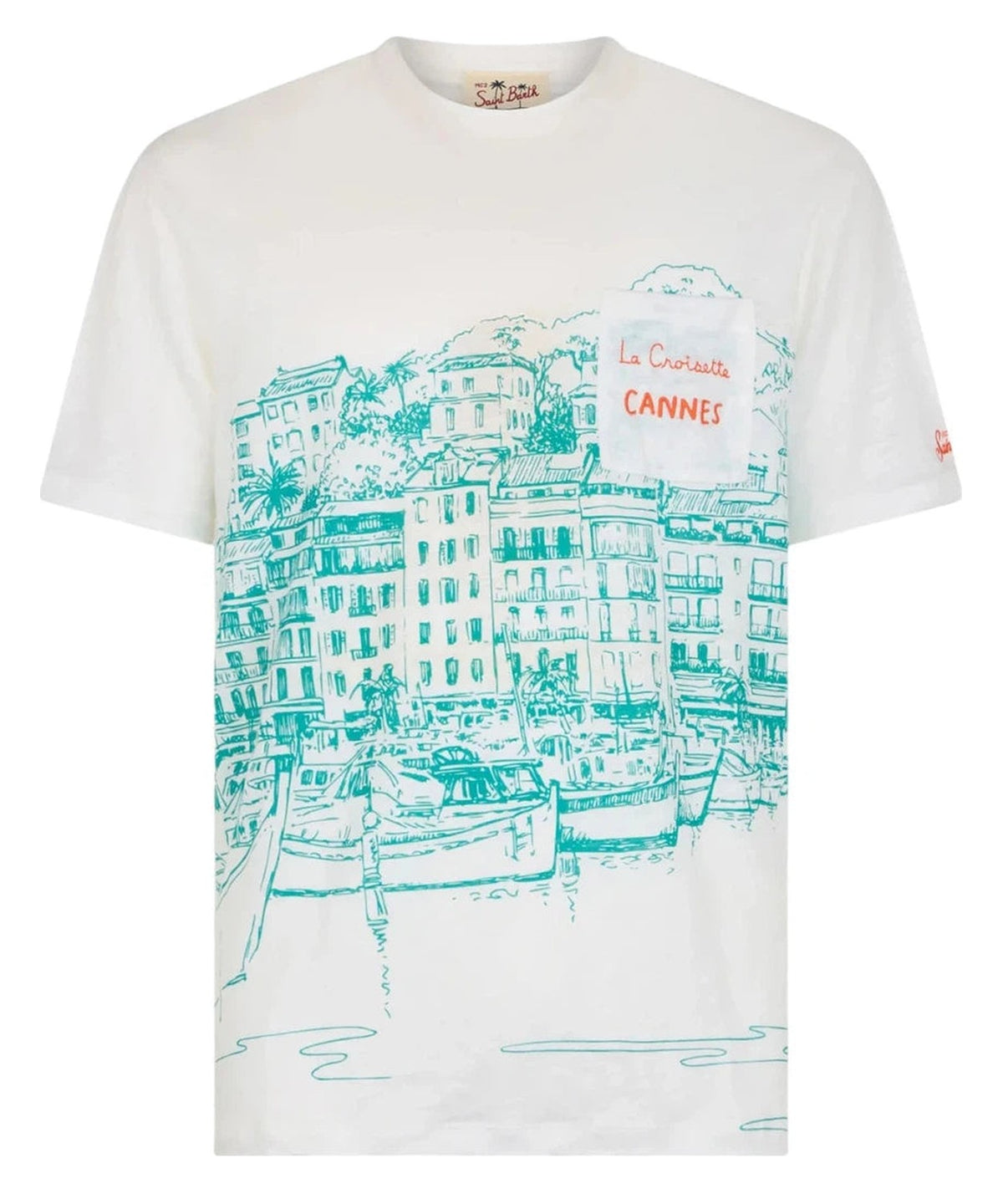 T-Shirt Uomo Ecstasea in Lino-Mc2 Saint Barth-Maglieria-Vittorio Citro Boutique