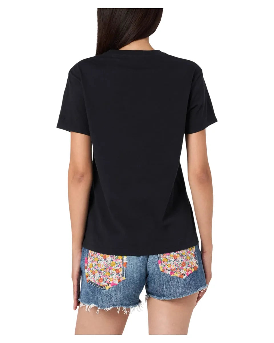 T-shirt Emilie con ricamo “Sono Nera”-Mc2 Saint Barth-T-shirt-Vittorio Citro Boutique