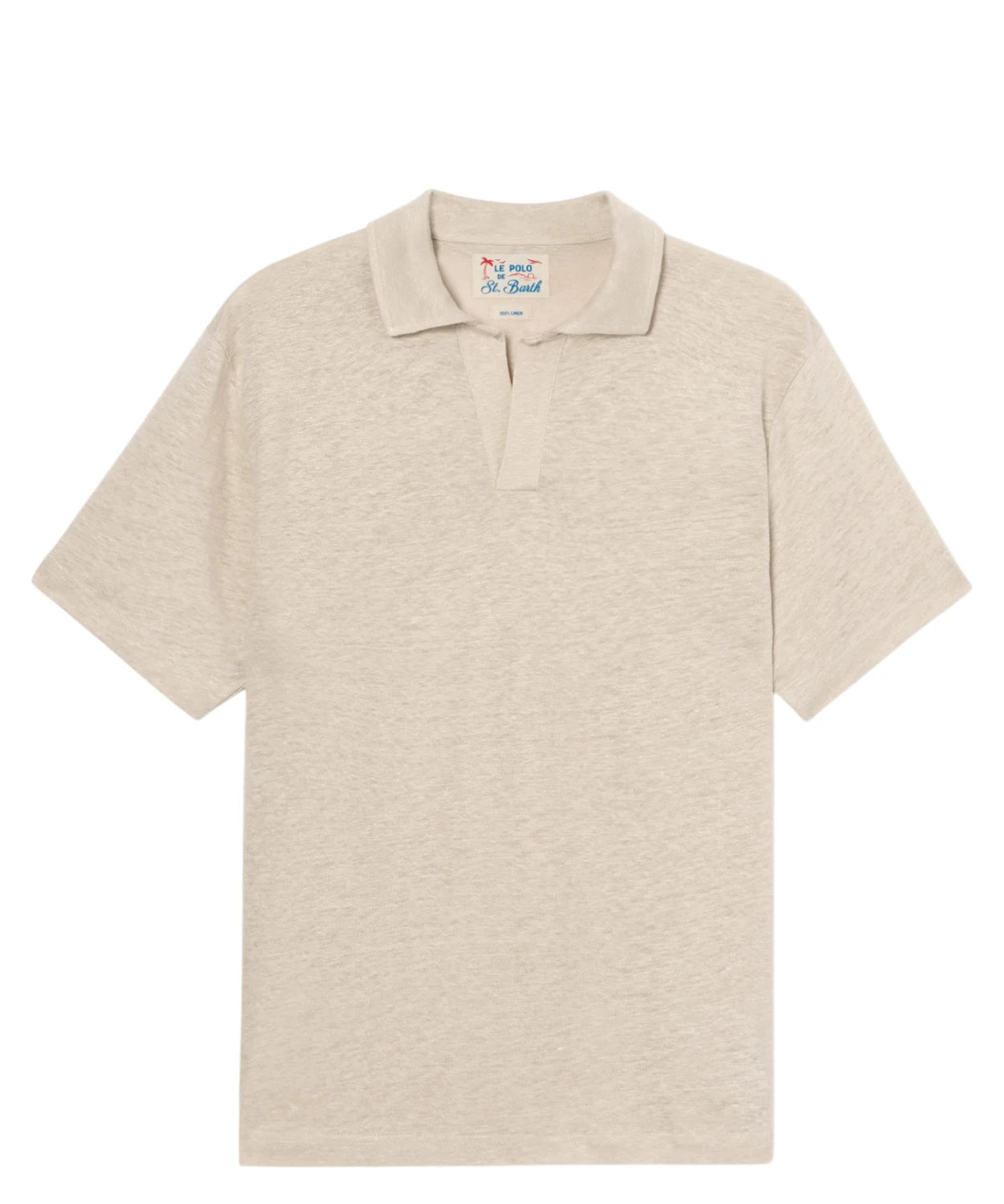 Polo homme en lin MC2 Saint Barth