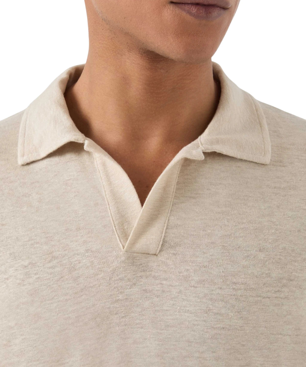 Polo homme en lin MC2 Saint Barth