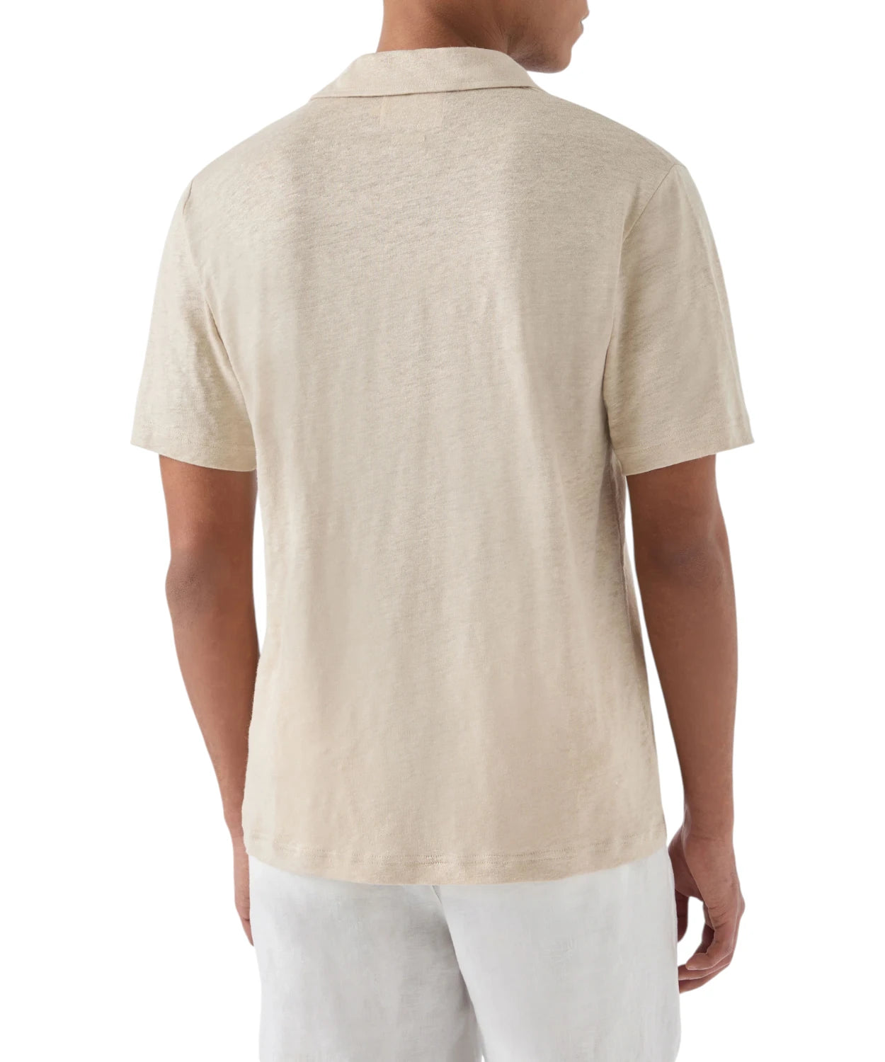 Polo homme en lin MC2 Saint Barth