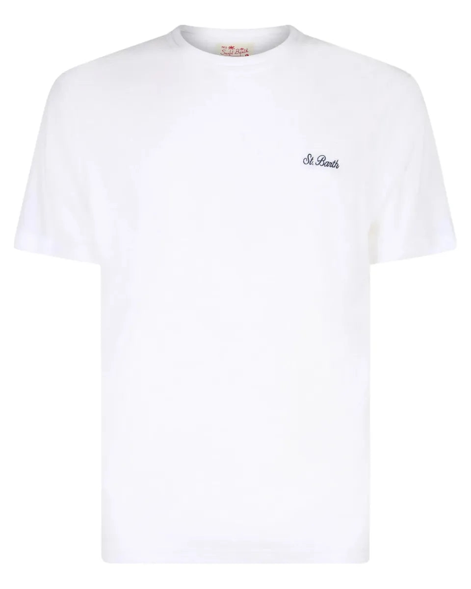 T-Shirt Gary in Spugna-Mc2 Saint Barth-T-shirt-Vittorio Citro Boutique