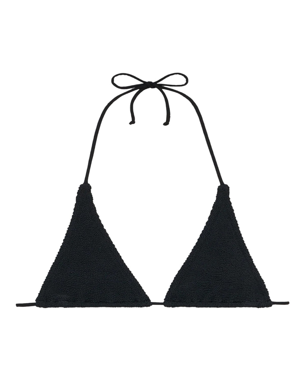Triangolo en Crinkle Allongé Guiana