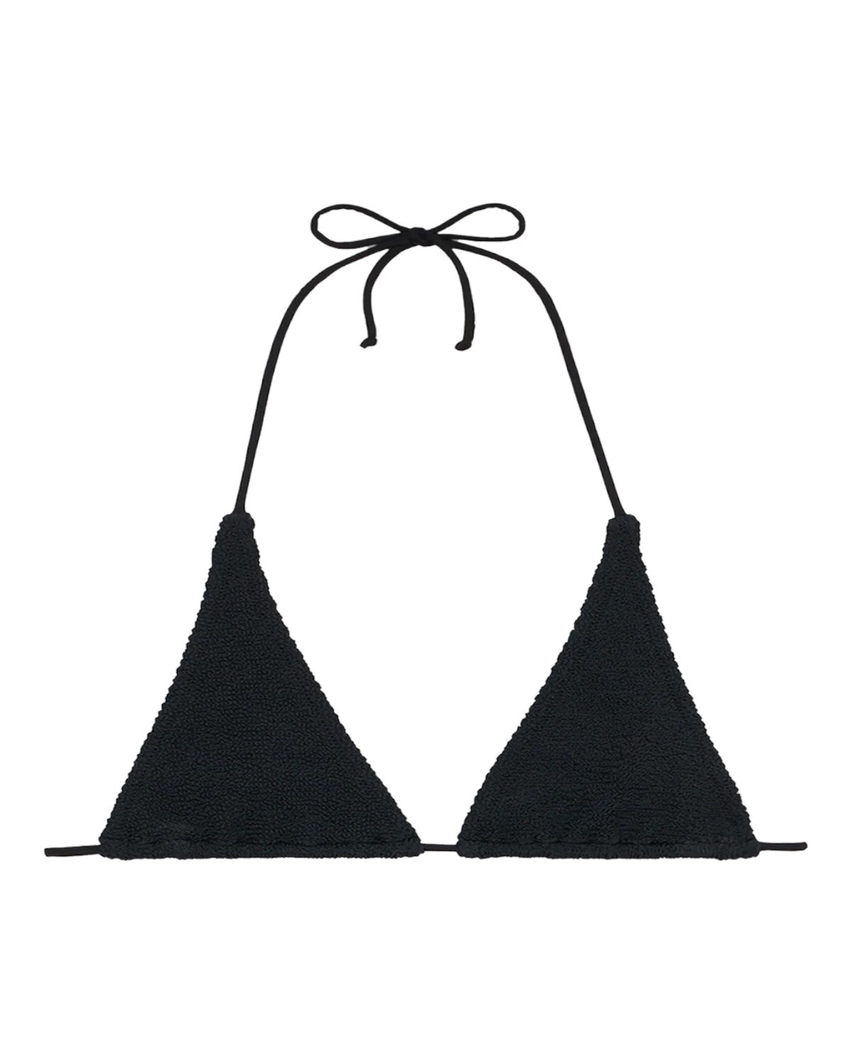 Triangolo en Crinkle Allongé Guiana