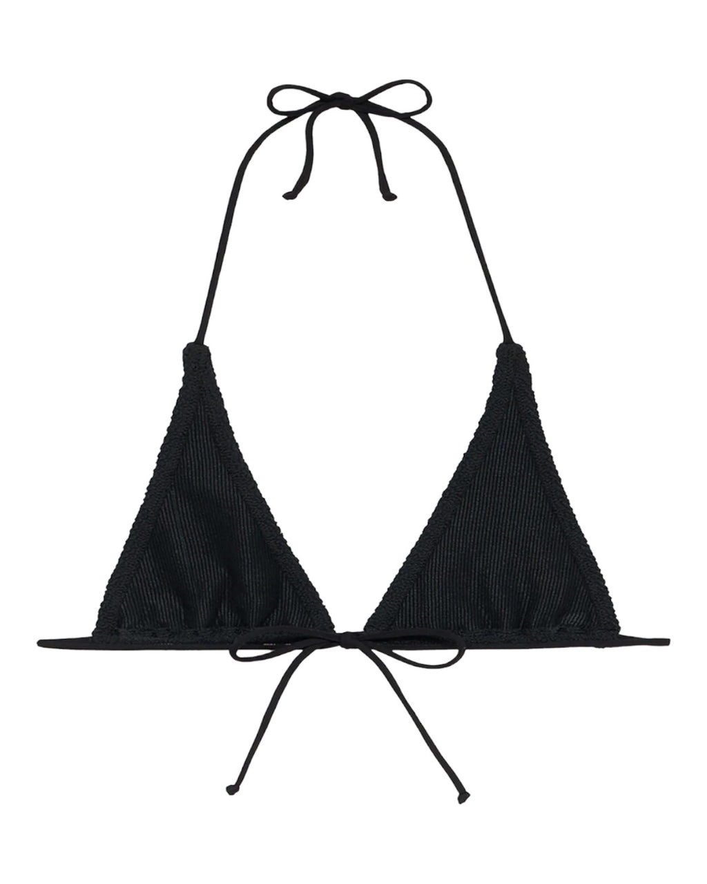 Triangolo en Crinkle Allongé Guiana